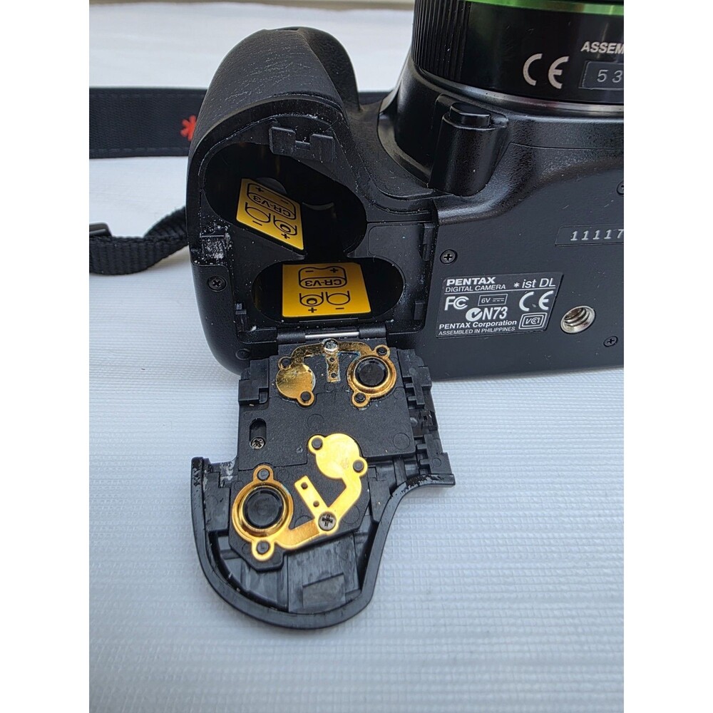 Pentax ist DL 6.1MP DSLR Camera Black w/ DA 18-55mm Lens Tested And Works - Picture 11 of 16